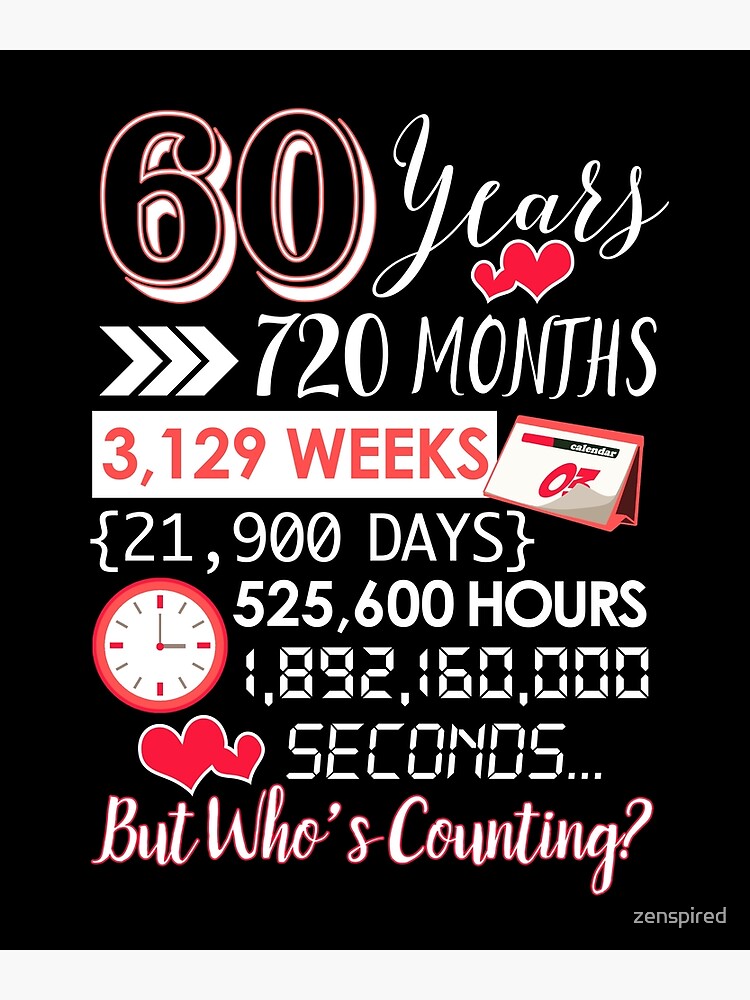 60 años de amor: Celebrando el aniversario de bodas más especial