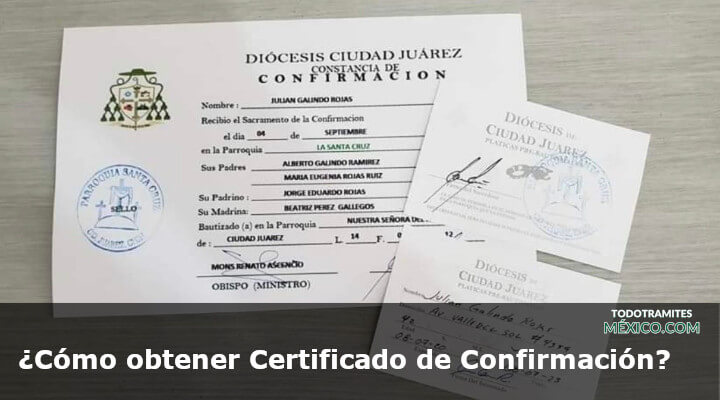 Certificado de Confirmación de la Iglesia Católica: Cómo obtenerlo e imprimirlo