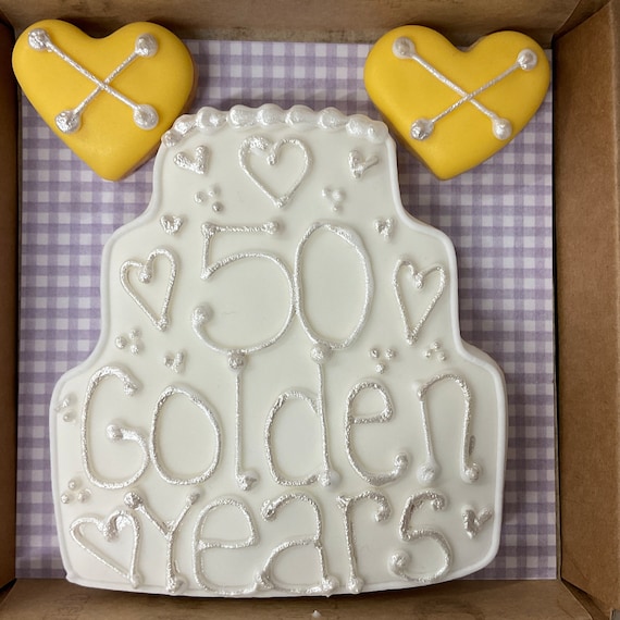 Cómo crear hermosas y deliciosas galletas decoradas para celebrar tus Bodas de Oro