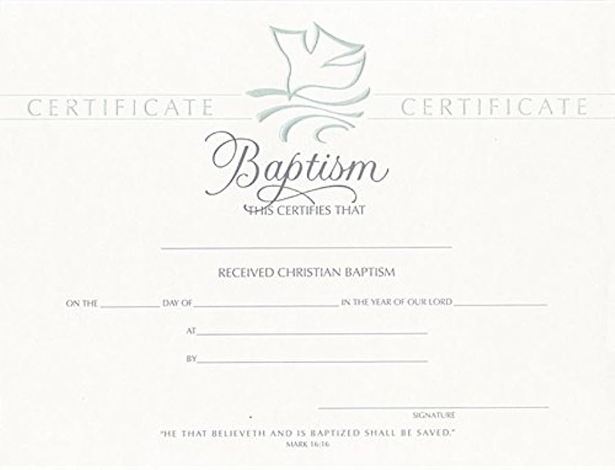 ¿Cómo puedo actualizar mi certificado de bautismo? ¡Descubre aquí los pasos a seguir!