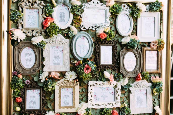 Cuadros decorados: la tendencia perfecta para personalizar tu boda