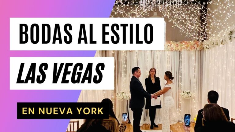 ¿Cuánto cuesta casarse en Las Vegas? Descubre los precios y presupuestos para tu boda en la Ciudad del Pecado