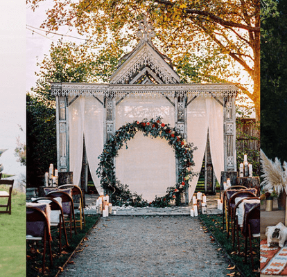 Descubre el encanto del estilo vintage en bodas al aire libre