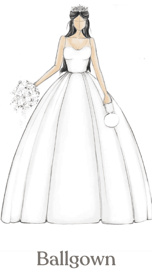 Descubre las impresionantes siluetas de mujer con vestido: elegancia y estilo en las bodas