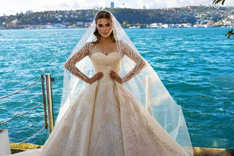Descubre los encantadores vestidos de princesas para tu estilo de boda