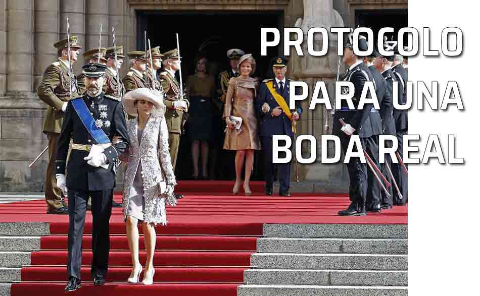 El protocolo perfecto: cómo recibir a los invitados en una boda real