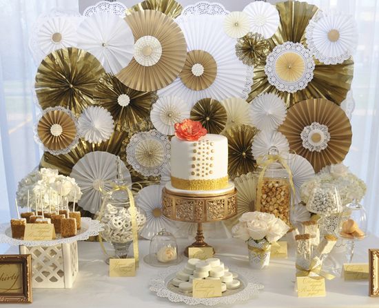 Ideas originales y sencillas para la decoración de bodas de oro