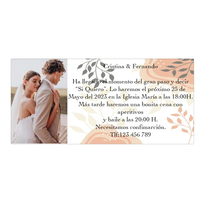 Invitaciones de boda en formato PNG: la opción perfecta para personalizar tu gran día