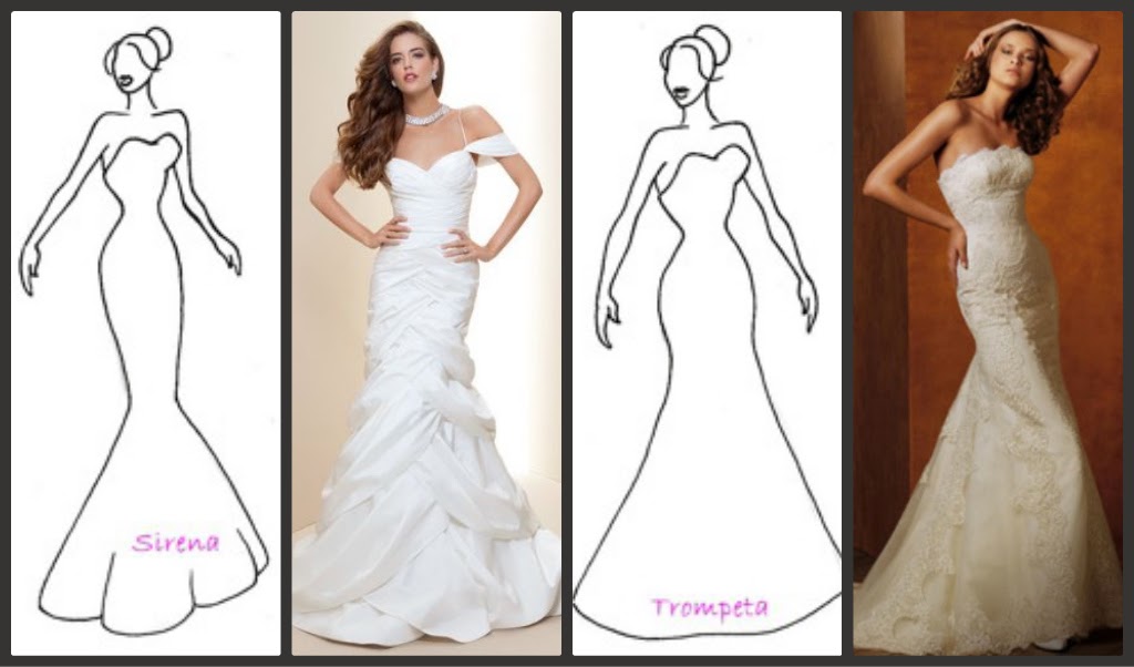 La silueta perfecta: Cómo elegir el vestido de novia ideal para realzar tu figura