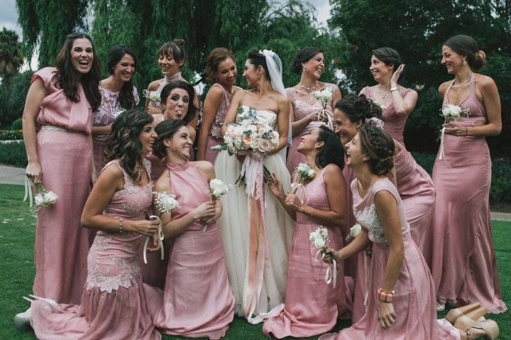 Los secretos para elegir el vestuario perfecto de la novia y las damas de honor