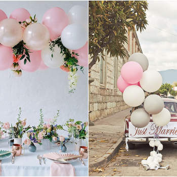 ¡Sorprende a tus invitados! Descubre ideas originales con globos para tu boda