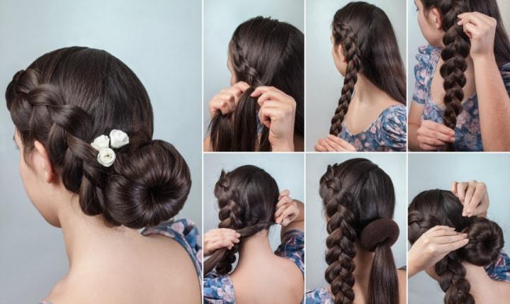 Trenzas elegantes paso a paso: Descubre cómo hacer peinados de ensueño para tu boda